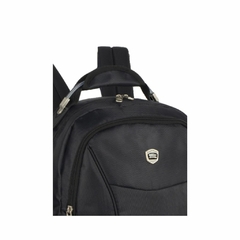 Mochila Grande Executiva Notebook Polo King Preto MN51640 - comprar online