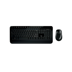 Kit Teclado E Mouse Sem Fio Microsoft 2000 Preto Wireless