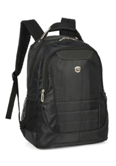 Mochila Grande Executiva Notebook Polo King Preto MN51621 - comprar online