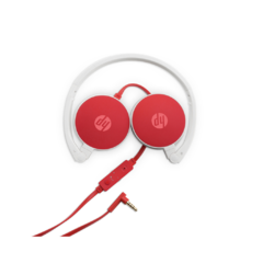 Fone Com Microfone Headset Casque Dobravel H2800 Vermelho HP na internet