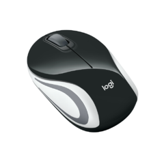 Mini Mouse Logitech M187 Sem Fio Preto 1000dpi