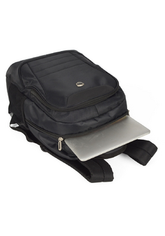 Mochila Grande Executiva Notebook Polo King Preto MN51621 - Supryshop 