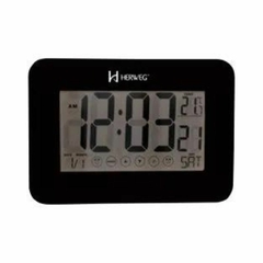 Despertador Digital Herweg 2983 Com Alarme Calendário