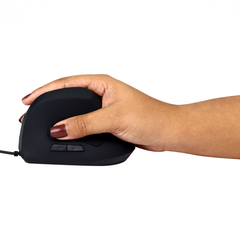 Mouse Vertical Com Fio Fit 1600dpi Vinik Preto - loja online