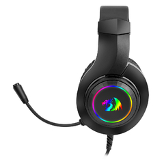 Fone Headset Redragon Hylas H260 RGB Gaming Microfone Preto - comprar online