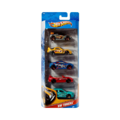 Carrinhos Hot Wheels Com 5 Unidades (Sortido) - Mattel - Supryshop 