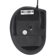 Mouse Vertical Com Fio Fit 1600dpi Vinik Preto - Supryshop 