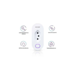 Tomada Inteligente Multilaser Liv Se231 Bivolt Wi-fi Alexa - comprar online