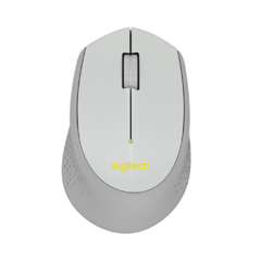 Mouse Sem Fio M280 Logitech Cinza Original na internet