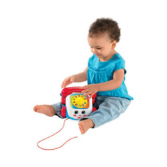 Telefone Feliz Com Rodinha Dpn22 - Fisher-Price Mattel - Supryshop 