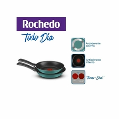 Kit Frigideiras Antiaderentes Rochedo Todo Dia 18cm 22cm 2pç - loja online