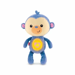 Pelucia Fisher Price Macaquinho Calmante Sons Ckv15 Luz