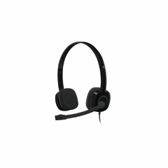 Headset com fio P2 Logitech H151 Stereo Microfone Original