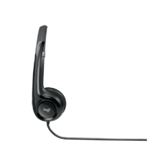 Headset Logitech H390 Usb Com Microfone Para Pc E Notebook - Supryshop 