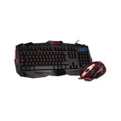 Kit Teclado E Mouse Gamer Com Fio Lightning Multilaser Tc195 Abnt2 - comprar online