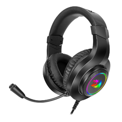 Fone Headset Redragon Hylas H260 RGB Gaming Microfone Preto na internet