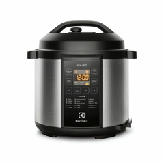 Panela de Pressão Elétrica Electrolux 6L Preta Inox PCC20