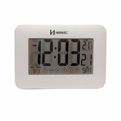 Despertador Digital Herweg 2983 Com Alarme Calendário - comprar online