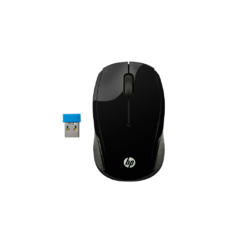 Mouse Sem Fio Hp 200 Oman 1000 2.4ghz Preto Original