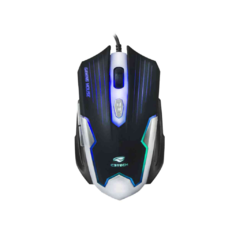 Mouse Gamer Com Fio Usb Mg-11bsi Preto/prata C3tech C/ Leds