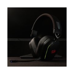 Fone Headset Gamer Redragon Mira H868 Sem Fio Microfone 7.1