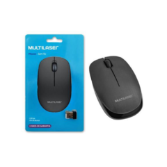 Mouse Sem Fio Multilaser Mo251 2.4Ghz 1200 Dpi Preto - comprar online