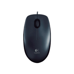 Mouse Logitech M100 Com Fio Usb Preto