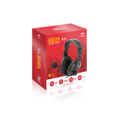 Headset Fone Com Microfone Voicer Comfort Ph-60bk C3tech na internet