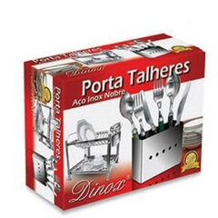 Porta Talheres Aço Inox Nobre Dinox CET-004 na internet