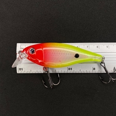 Crankbait Silver Malboro Chartreuse - FishermanProLures