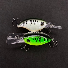 Crankbait Frog Doble Cara Fire Tiger/Raton