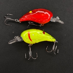 Crankbait SH Doble Cara Chartreuse /Red Craw