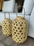 Conjunto Lanterna Rattan I pronta entrega