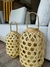 Conjunto Lanterna Rattan I pronta entrega - comprar online