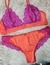 Conjunto Maria Joaquina naranja y fucsia