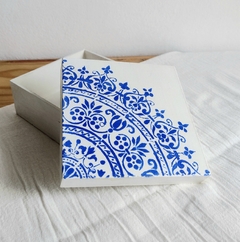 Caja Mandala Azul - comprar online
