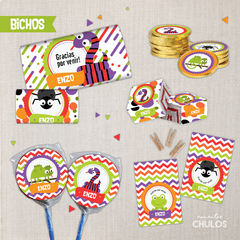 Kit Imprimible BICHOS - Momentos CHULOS