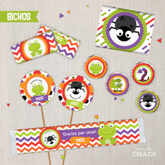 Kit Imprimible BICHOS - tienda online