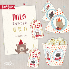 Kit Imprimible BOSQUE - comprar online