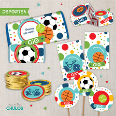 Kit Imprimible DEPORTES - comprar online