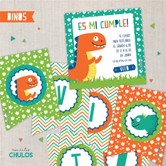 Kit Imprimible DINOS nuevo en internet