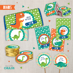 Kit Imprimible DINOS nuevo - comprar online