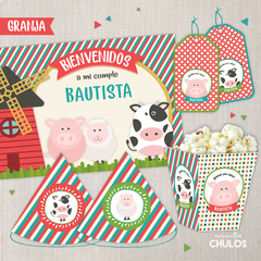 Kit Imprimible GRANJA - comprar online