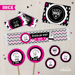 Kit Imprimible ROCKERO - Momentos CHULOS