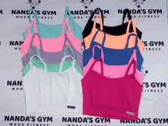 Cropped Mary - 10 Cores - Nanda´s Gym - Moda Fitness