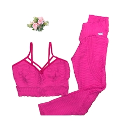 Conjunto Susy Pink - Brocado - empina bumbum - comprar online