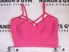 Conjunto Brocado Short e Top Susy - Rosa - comprar online