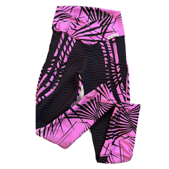 Legging Preta/Rosa - Brocada - empina bumbum Ondas Wave na internet