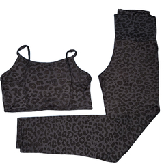 Conjunto Feline Jacquard - Preto na internet