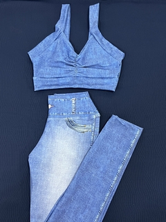 Conjunto Fake Jeans - Modelo 4 - loja online